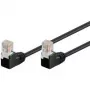 Wentronic 96086 Cat5e U/UTP RJ45 tīkla kabelis, melns