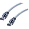 shiverpeaks BS08-401513 Cat8 S/FTP tīkla kabelis, RJ45, pelēks, 1,5 m