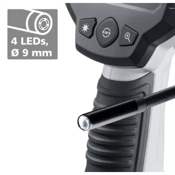 Laserliner 082.252E Inspicēšanas kamera ar 9 mm zondi un 2,7 inch TFT ekrānu
