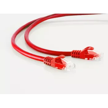 SHIVERPEAKS BASIC-S Cat.6A U/UTP tīkla kabelis, sarkans, 30 m, RJ45, 10 Gbps BS08-35484