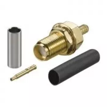 Wentronic Goobay RP-SMA Crimp Jack RG-174 un RG-316 kabeļiem (51696)