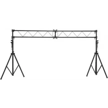 Eurolite Show Stand III fermas sistēma ar statīviem, 50 kg slodze, 300 cm platums, melna 59007030