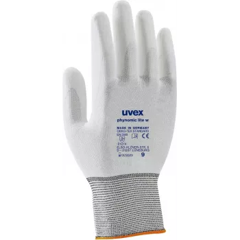 Uvex 60041 drošības cimdi balti elastāns-poliamīds 11. izmērs 6004111