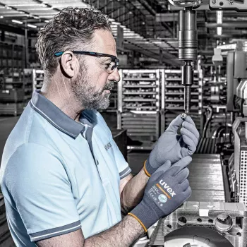 Uvex 60041 drošības cimdi balti elastāns-poliamīds 11. izmērs 6004111