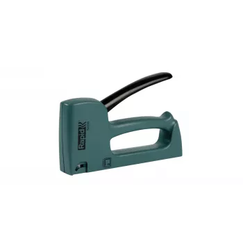 Rapid R13 Skog rokas skavotājs Nr. 13 smalkstiepļu skavām 4-10 mm, korpuss no pārstrādātas plastmasas, metāla iekšējās daļas, zaļā krāsā (5001619)