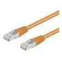 Wentronic 93460 Cat5e F/UTP tīkla kabelis, RJ45 tētis uz RJ45 tētis, 0,5 m, pelēks EAN:4040849934605