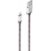 SHIVERPEAKS BS14-50078 Lightning uz USB-A kabelis 0,9 m, brūns