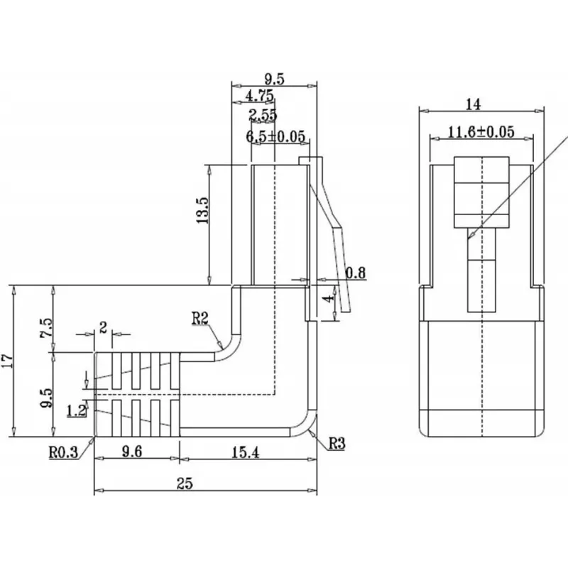 Wentronic Goobay CAT 5e tīkla kabelis, 1x 90° leņķa, F/UTP, balts, 5 m, CCA varš ar alumīnija pārklājumu, 1x RJ45 90° (8P8C) 94182