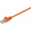 Wentronic Goobay CAT 5e U/UTP tīkla kabelis oranžs 0,25m CCA 95201
