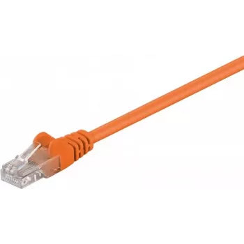 Wentronic Goobay CAT 5e U/UTP tīkla kabelis oranžs 0,25m CCA 95201