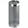 HELIT H2515500 metāla lietussargu statīvs, perforēts dizains, hromēts, apaļš, diametrs 240 mm, augstums 490 mm
