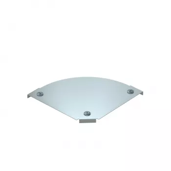 OBO Bettermann 90° līkuma pārsegs 200 mm kabeļu teknēm, karsti cinkota tērauda, DFBM 90 200 FS 7138504