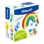 Pelikan Finger Paint Basic Colours pirkstu krāsas, 4 gab., uz ūdens bāzes, dermatoloģiski pārbaudītas, viegli nomazgājas - 1 gabals (701570)