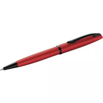 Pelikan Jazz Noble Elegance lodīšu pildspalva, sarkans metāls, ar pagriežamu mehānismu, vidēji zila tinte 300010128