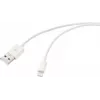 Renkforce USB 2.0 USB-A uz Apple Lightning kabelis 1m balts matēts RF-5724084