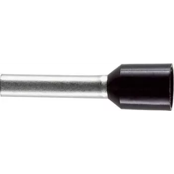 LAPP kabeļu uzgaļi 1,5 mm² 10 mm daļēji izolēti melni (500 gab.) 61802068