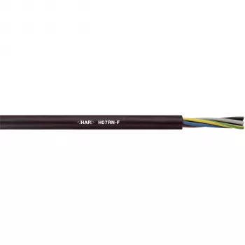 LAPP H07RN-F 2x1,5mm² gumijas kabelis 50m melns 1600199/50
