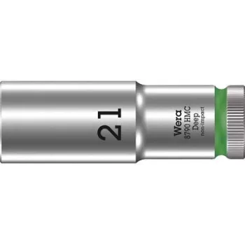 Wera 05004561001 Zyklop 8790 HMC 1/2 collas uzgriežņu atslēga 21 mm ar rievotu satvērēju