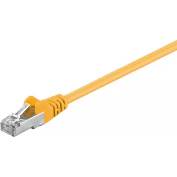 Wentronic Goobay CAT 5e tīkla kabelis, F/UTP, dzeltens, 7,5 m - CCA (50169)