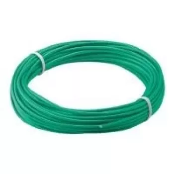 Wentronic Goobay izolēts daudzšķiedru vads, zaļš, 10 m, 1-dzīslu, 18 x 0,1 mm (55042)