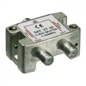 Wentronic Goobay 2 virzienu SAT sadalītājs 5-2500 MHz F-Type (67001)