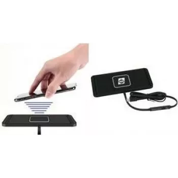IWH bezvadu uzlādes paliktnis ar ātro uzlādi, 1x USB-C, kompakts, Qi ierīcēm, 1 gab. (019067)