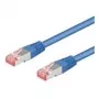 Wentronic Goobay CAT 6 tīkla kabelis, S/FTP (PiMF), zils, 30 m, LSZH bez halogēniem, varš 68275