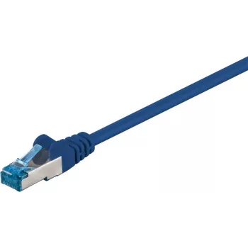 Wentronic 94131 Cat6a S/FTP Tīkla Patch Kabelis, RJ-45 Male uz RJ-45 Male, Zeltaini Kontakti, 10 Gbps, 500 MHz