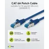 Wentronic 94131 Cat6a S/FTP Tīkla Patch Kabelis, RJ-45 Male uz RJ-45 Male, Zeltaini Kontakti, 10 Gbps, 500 MHz