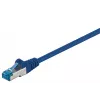 Wentronic 94131 Cat6a S/FTP Tīkla Patch Kabelis, RJ-45 Male uz RJ-45 Male, Zeltaini Kontakti, 10 Gbps, 500 MHz