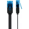 Wentronic RJ-45 CAT6a 15m tīkla kabelis, U/UTP, ar zelta pārklājuma savienotājiem, 10 Gbit/s 96378