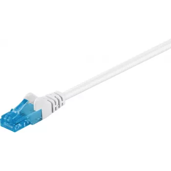 WENTRONIC Goobay CAT 6a tīkla kabelis, U/UTP, balts, 1,5 m - LSZH bez halogēniem, varš (59825)