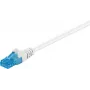WENTRONIC Goobay CAT 6a tīkla kabelis, U/UTP, balts, 1,5 m - LSZH bez halogēniem, varš (59825)