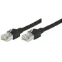 Tecline S/UTP Cat5e tīkla kabelis, 0,3 m, RJ-45 tētis uz tēti, melns 719003S