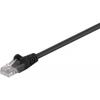 Wentronic Goobay CAT 5e tīkla kabelis, U/UTP, melns, 5 m - CCA alumīnijs ar vara pārklājumu (68651)