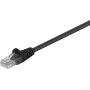 Wentronic Goobay CAT 5e tīkla kabelis, U/UTP, melns, 5 m - CCA alumīnijs ar vara pārklājumu (68651)