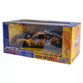 JAMARA BMW M4 GT3 1:24 dzeltena RC mašīna 2,4 GHz 402627