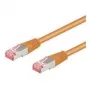 Wentronic Goobay CAT 6 tīkla kabelis, S/FTP (PiMF), oranžs, 30 m - LSZH bez halogēniem, varš (93474)