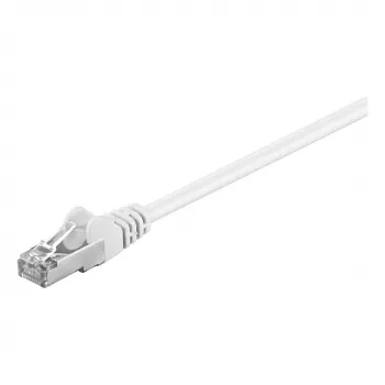 Wentronic Goobay CAT 5e F/UTP tīkla kabelis, 0,5 m, balts