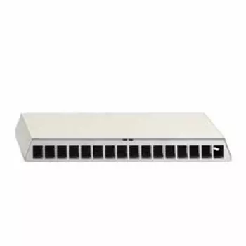 Rutenbeck Patch Panel PP-UM A-16 AP, 16 portu virsmas montāžas, balts 23911115