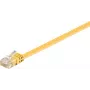 Wentronic RJ45 CAT6 0,5 m tīkla kabelis, U/UTP, dzeltens 96396