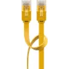 Wentronic RJ45 CAT6 0,5 m tīkla kabelis, U/UTP, dzeltens 96396