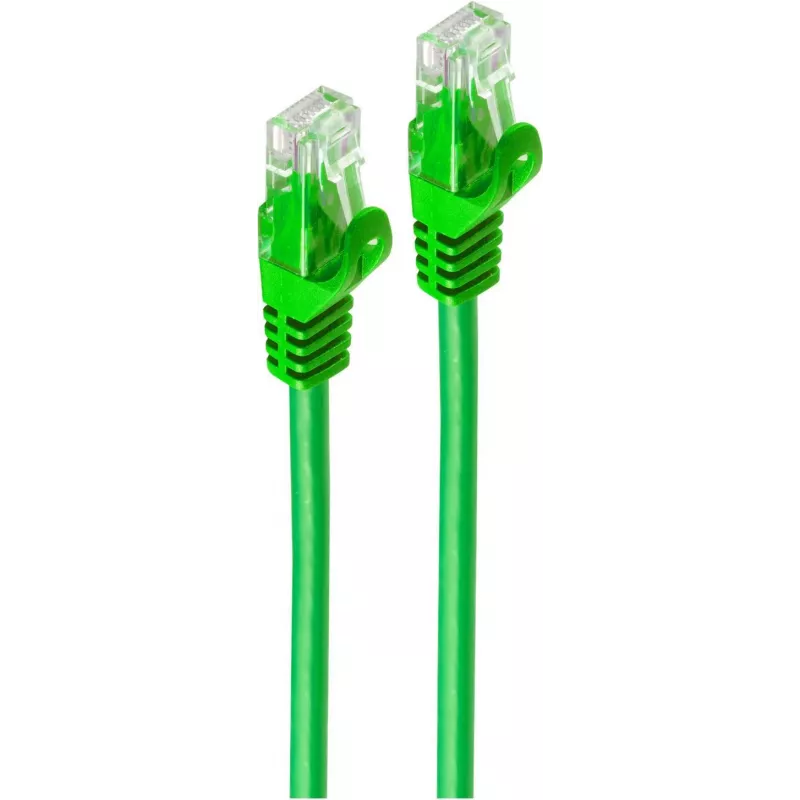 SHIVERPEAKS BASIC-S Cat.6A U/UTP tīkla kabelis, zaļš, 5m, RJ45, 10Gbps, 500MHz BS08-35053
