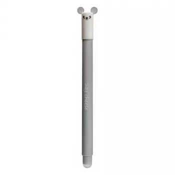Faber-Castell Eberhard Faber Animal Erase it! Mouse želejas pildspalva 0,7 mm zila, uzpildāma, dzēšama (1 gabals) 582108
