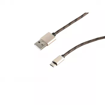 SHIVERPEAKS S-Conn USB 2.0 kabelis, USB-A uz Micro-USB B, 0,9 m, brūns 14-50079