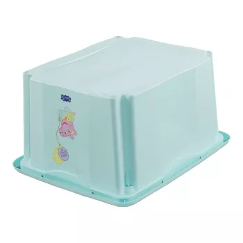 keeeper karolina Peppa Pig uzglabāšanas kaste, 24 litri, ar vāku, PP, akvamarīna krāsā, 1 gab. 1223762433600