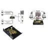 EXSYS EX-3455 2 portu SATA III 6Gbps PCIe 2.0 x1 RAID kontrollera karte (RAID 0/1, ASMedia ASM1061, Low Profile)