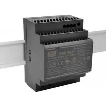 EXSYS EX-6974 DIN sliedes barošanas bloks 100-240V AC uz 24V DC 92W