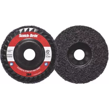 3M Scotch-Brite XT-RD Pro rupjā tīrīšanas diska 115x22mm M14 silīcija karbīds 7100192330