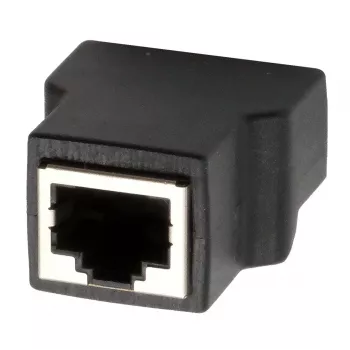 EXSYS EX-49112 RJ45 sieviešu uz 8 kontaktu spailu bloku adapteris ar pogu, CAT.5e